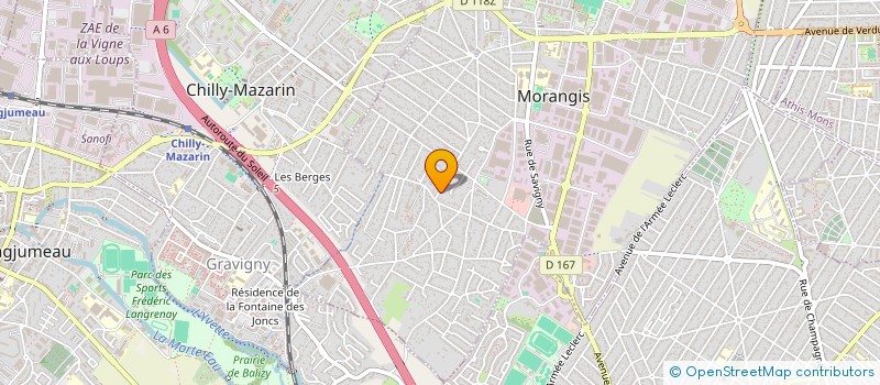 localisation de l'entreprise SCI DES VIOLETTES  MORANGIS