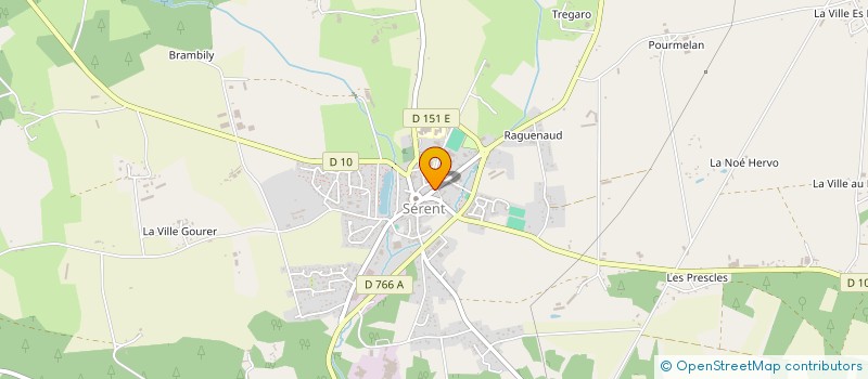 localisation de l'entreprise SCI DES VIOLETTES  VAL D'OUST