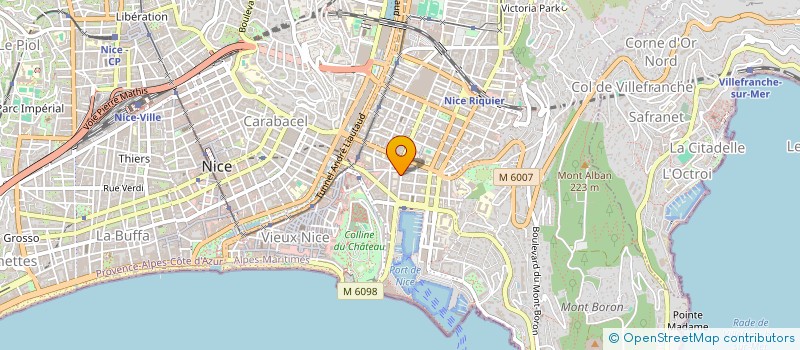 localisation de l'entreprise SCI DES VIOLETTES à NICE