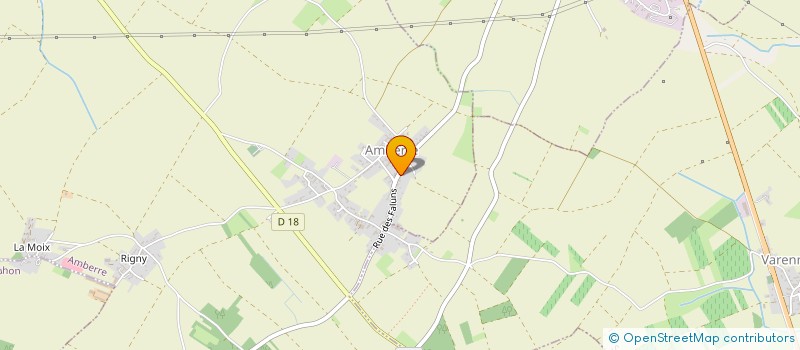 localisation de l'entreprise SCI DES VIOLETTES  AMBERRE