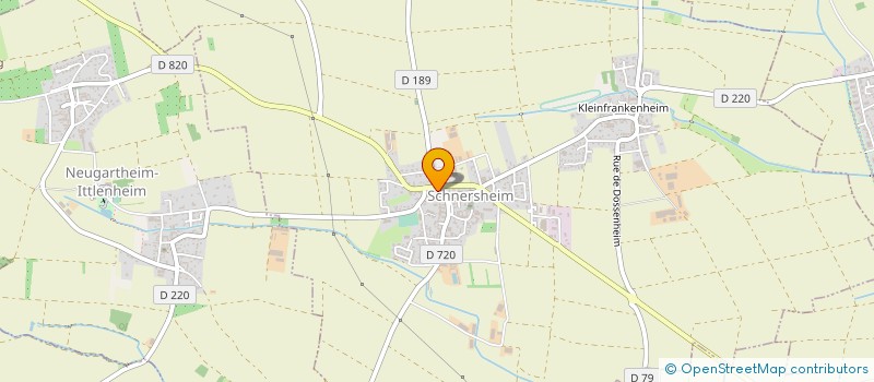 localisation de l'entreprise SCI DES VITZTHUM  SCHNERSHEIM