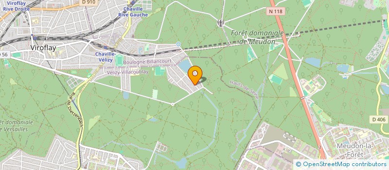 localisation de l'entreprise SCI DES VOISINES  VELIZY-VILLACOUBLAY