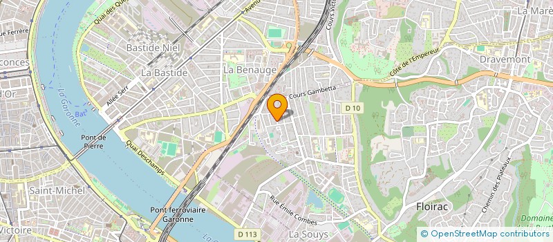 localisation de l'entreprise SCI DES VOISINS  FLOIRAC