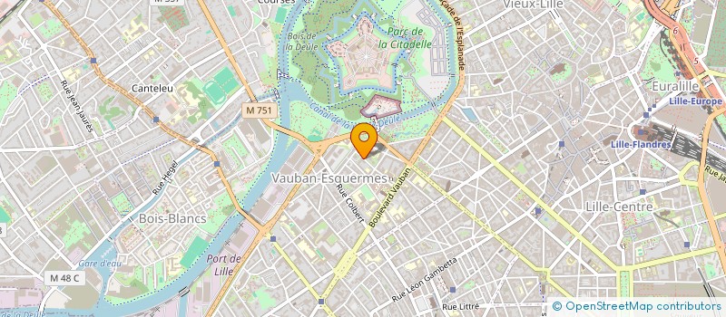 localisation de l'entreprise SCI DES VOSGES à LILLE