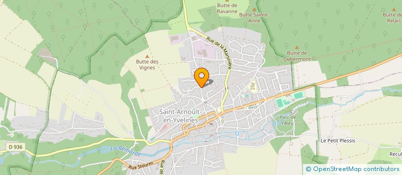 localisation de l'entreprise SCI DES VOSSERIES  SAINT-ARNOULT-EN-YVELINES