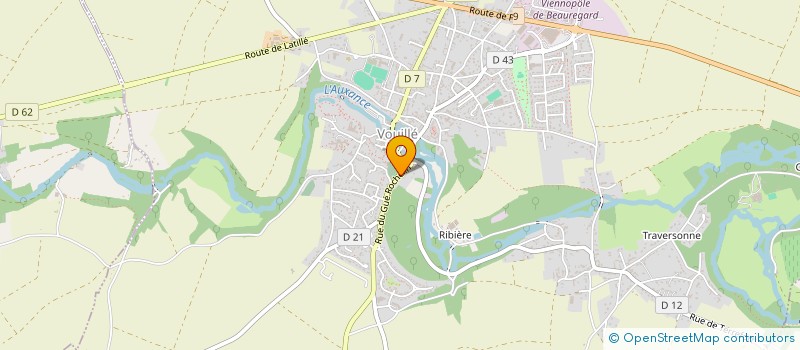 localisation de l'entreprise SCI DES VOYAGEURS  BERUGES