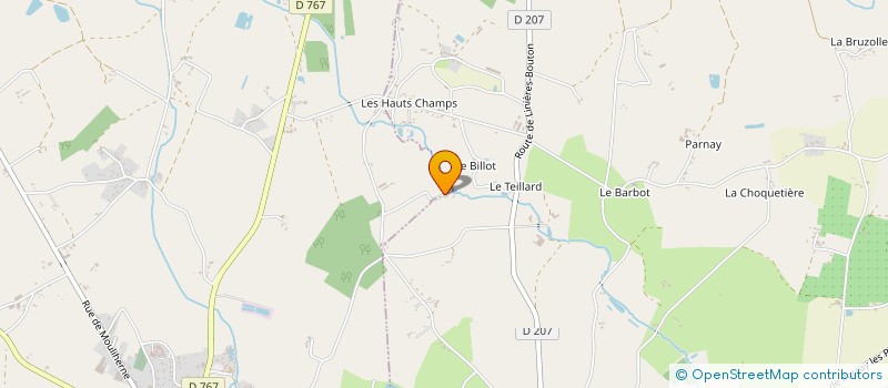 localisation de l'entreprise SCI DES VOYAGEURS  NOYANT-VILLAGES