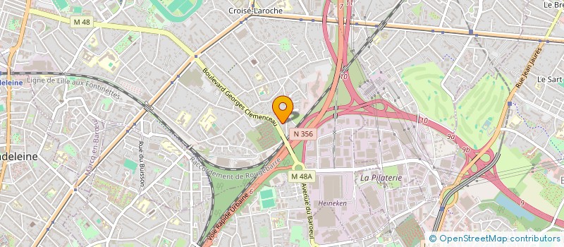 localisation de l'entreprise SCI DES WARENNES à MARCQ-EN-BARŒUL