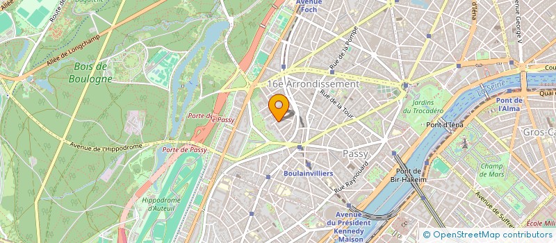 localisation de l'entreprise SCI DES XV  PARIS