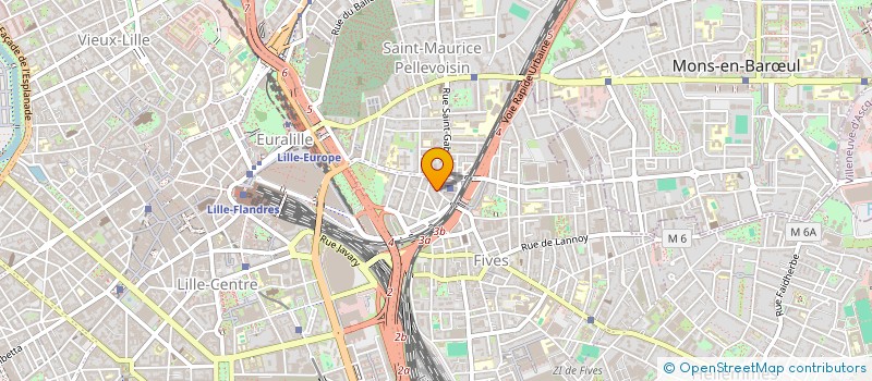 localisation de l'entreprise SCI DES YINYINS à LILLE