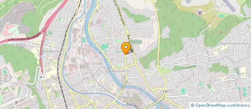 localisation de l'entreprise SCI DES ZIPA  MALZEVILLE