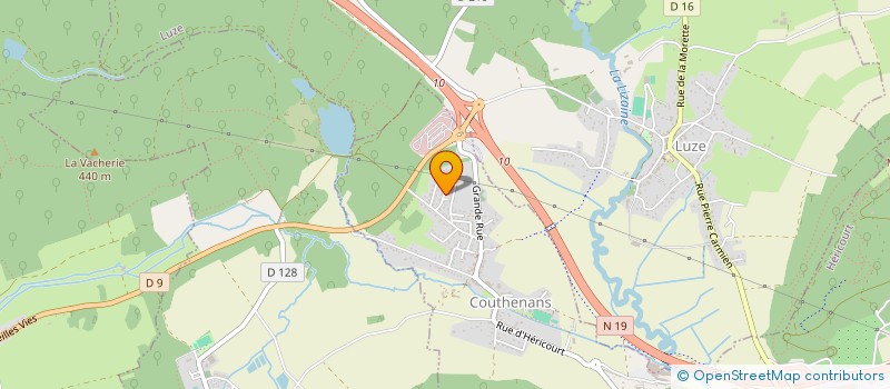 localisation de l'entreprise SCI DES ZOULOUS  SAULNOT