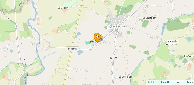 localisation de l'entreprise SCI DESAILLY  BRESSUIRE