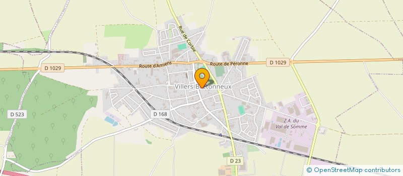 localisation de l'entreprise SCI DESAINTJEAN-RABIA à VILLERS-BRETONNEUX