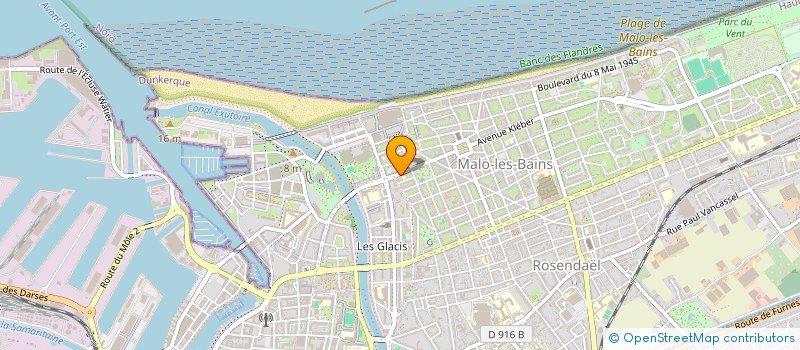 localisation de l'entreprise SCI DESANTI à DUNKERQUE