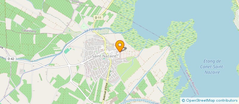 localisation de l'entreprise SCI DESARAS  SAINT-NAZAIRE