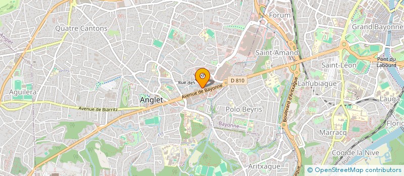 localisation de l'entreprise SCI DESART  ANGLET