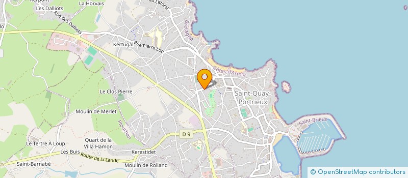 localisation de l'entreprise SCI DESART  SAINT-QUAY-PORTRIEUX