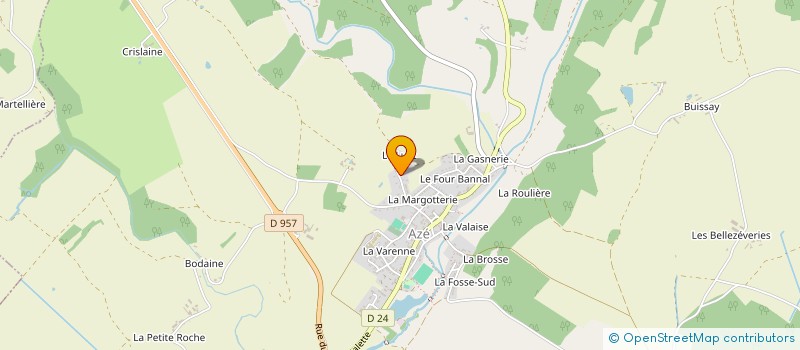 localisation de l'entreprise SCI DESAUNAY NEXON  AZE