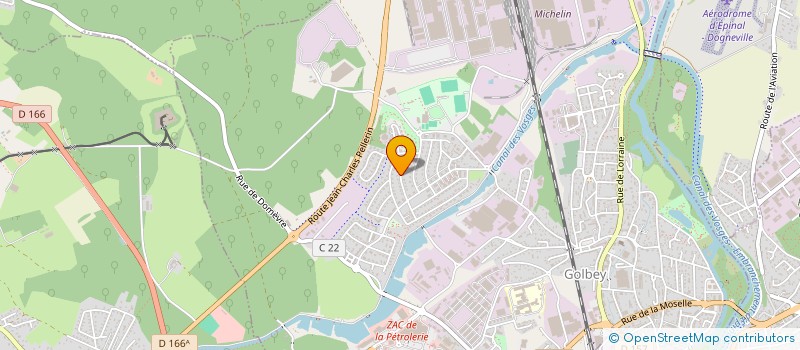 localisation de l'entreprise SCI DESAVILO à GOLBEY