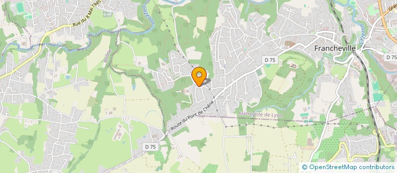 localisation de l'entreprise SCI DESBAZ  FRANCHEVILLE