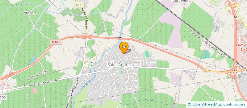 localisation de l'entreprise SCI DESBOIS-KLEIN à SAINT-ANDRE