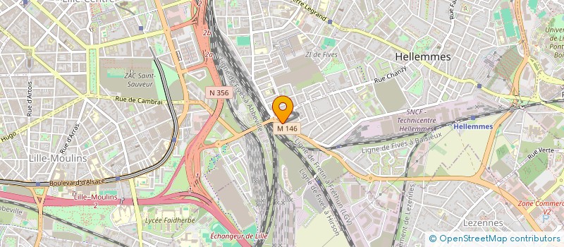 localisation de l'entreprise SCI DESBONNET à LILLE