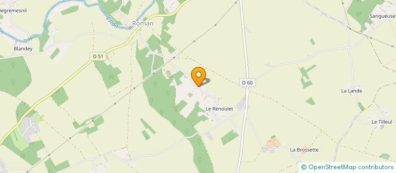localisation de l'entreprise SCI DESCAMPS à MESNILS-SUR-ITON
