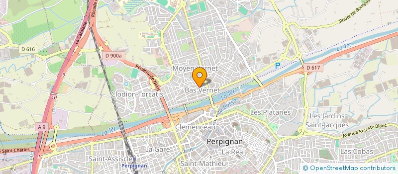 localisation de l'entreprise SCI DESCAP à PERPIGNAN