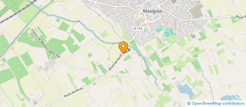 localisation de l'entreprise SCI DESCARTES  MAUGUIO