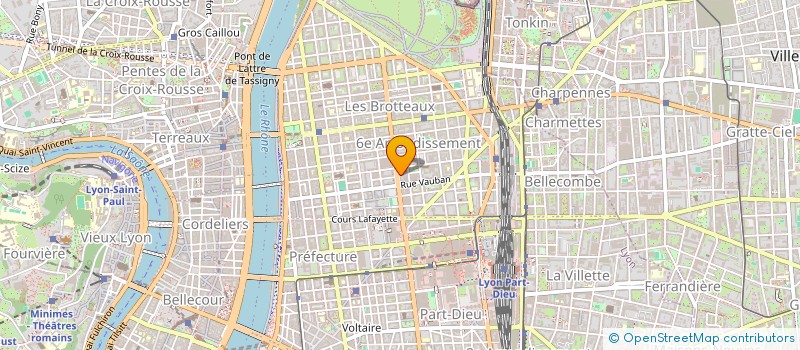 localisation de l'entreprise SCI DESCARTES  LYON