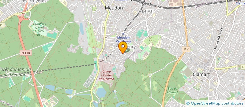 localisation de l'entreprise SCI DESCARTES à MEUDON