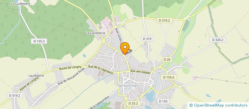 localisation de l'entreprise SCI DESCAVES à SENONCHES