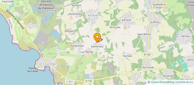 localisation de l'entreprise SCI DESCHAMPS-CLAITTE à PLOEMEUR