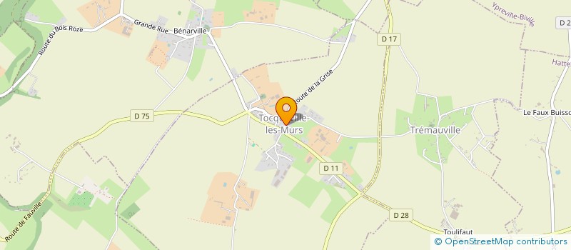 localisation de l'entreprise SCI DESCHAMPS VAUCHEL  SAINT-MACLOU-LA-BRIERE