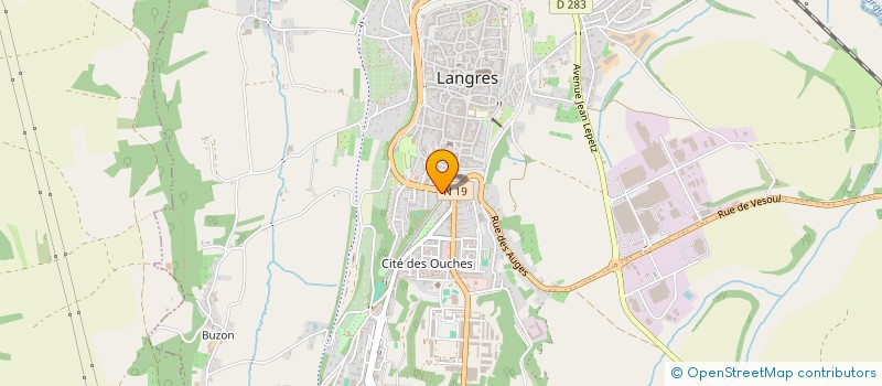 localisation de l'entreprise SCI DESCHARMES-DIDIER à LANGRES
