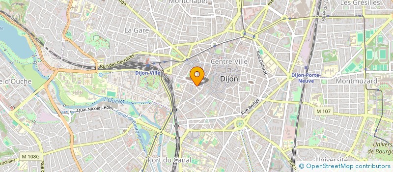 localisation de l'entreprise SCI DESCHASSE à DIJON