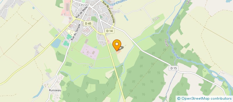 localisation de l'entreprise SCI DESCHENE  LEZAY