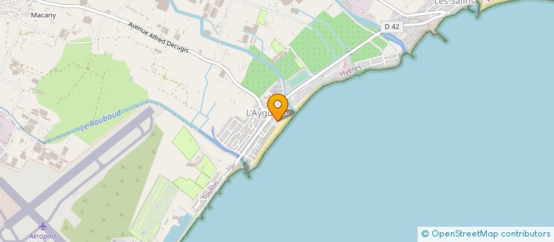 localisation de l'entreprise SCI DESCLOUDS à HYERES