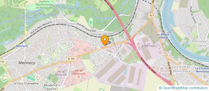 localisation de l'entreprise SCI DESCO IMMOBILIER  ORMOY