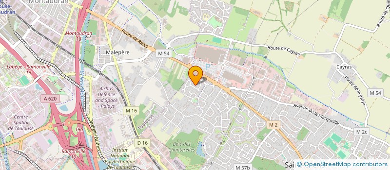 localisation de l'entreprise SCI DESCOINS  SAINT-ORENS-DE-GAMEVILLE