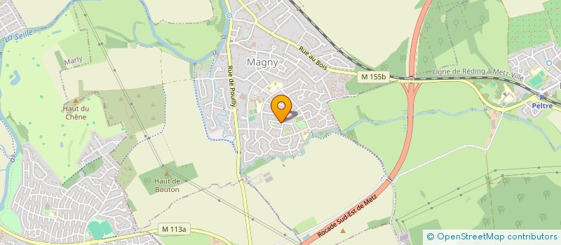 localisation de l'entreprise SCI DESDEP  METZ