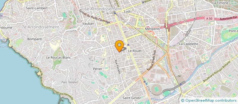 localisation de l'entreprise SCI DESDICO à MARSEILLE