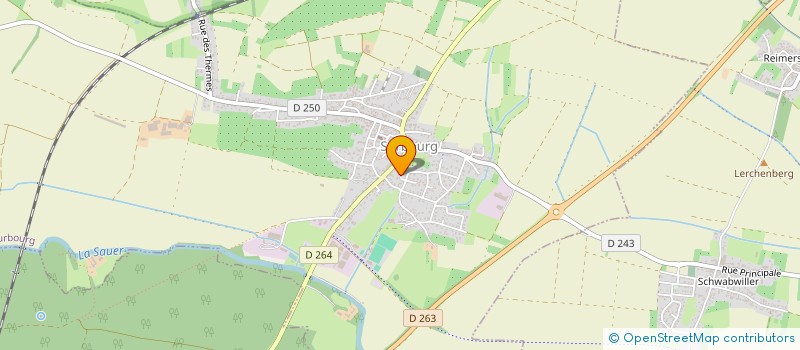 localisation de l'entreprise SCI DESE  SURBOURG