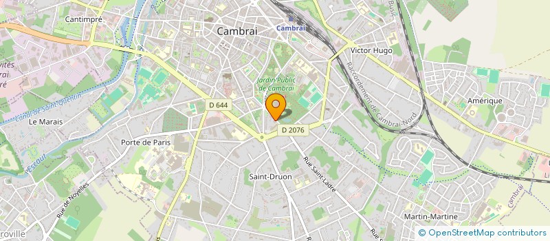 localisation de l'entreprise SCI DESENFANS WATTEAU  CAMBRAI