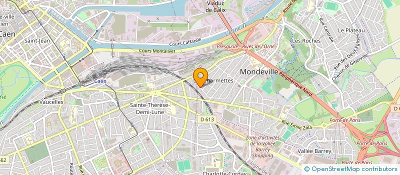 localisation de l'entreprise SCI DESERT à MONDEVILLE