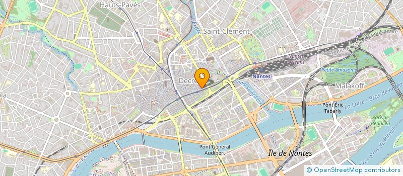 localisation de l'entreprise SCI DESFORGES à NANTES