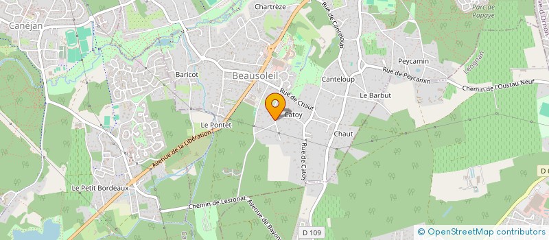 localisation de l'entreprise SCI DESFOURNIEL à GRADIGNAN