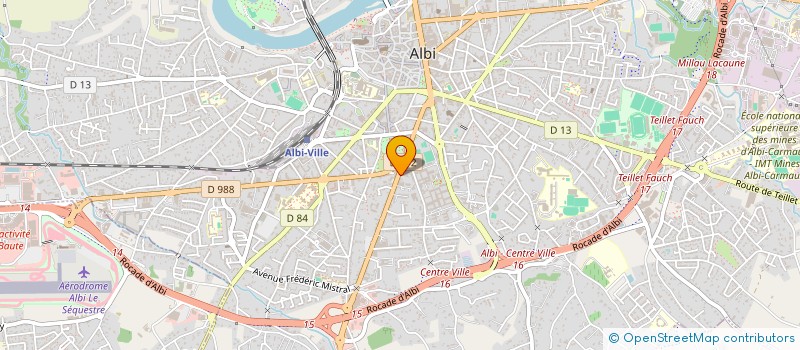 localisation de l'entreprise SCI DESFRA à ALBI