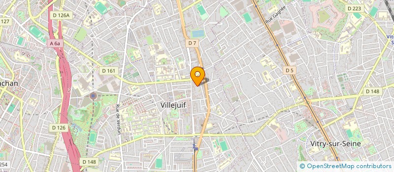 localisation de l'entreprise SCI DESFRER à VILLEJUIF
